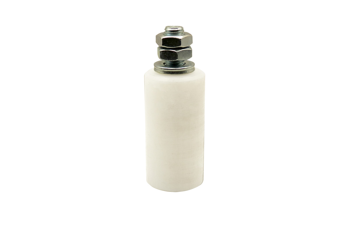 12 Bagues En Nylon à Collerette - 6,1 Mm Intérieur, 7,93 Mm Extérieur, Longueur 5 Mm, Pour Guidage Et Réduction De Frottement