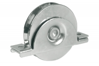 Wheel with Internal Support - 1 Ball Bearing - Round Groove Ø 16 - IBFM