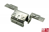 Cerniera 3D a Scomparsa per Profili tipo Forster, Voestalpine, Palladio (Versione 70mm) - IBFM
