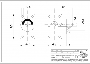 Catenaccio Libero-Occupato con Chiave - IBFM