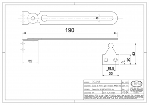 Entrebailleur pour Fenêtre a Wasistas avec Gache Pilier - IBFM