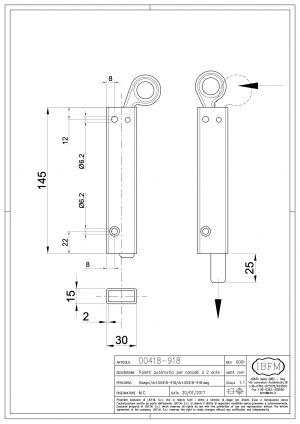 Automatic Bolt for Gate - IBFM
