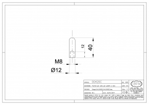 Pointe pour Tige Verrou a Levier - IBFM