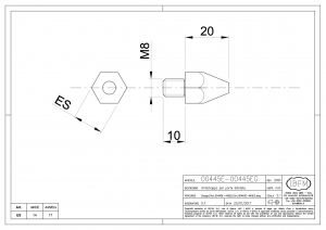 Antistrappo per Porte Blindate Esagonale - IBFM
