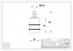 Rullo di Guida in Nylon per Cancello Scorrevole - IBFM