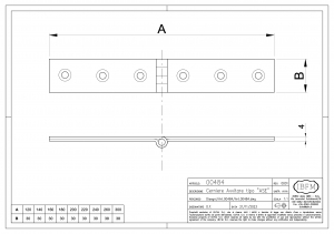 Cerniera Tipo ASE - IBFM