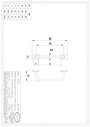 Maniglione per Portone - IBFM