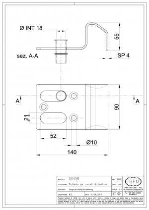 Battente di Arresto - IBFM
