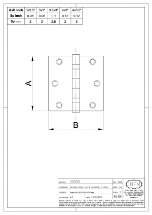 Cerniere Piane - IBFM