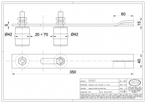 2 Rolls Support for Gate - IBFM