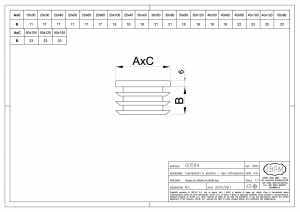 Copripilastro Tipo Rettangolare - IBFM
