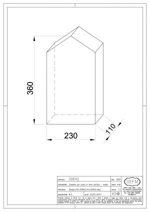 Mail Box - Medium Size - IBFM