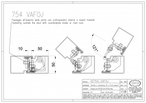 Cerniera a Scomparsa 3D per profili tipo Jansen - IBFM