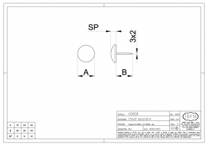 Chiodo Decorativo - IBFM