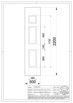 Pannello Prestampato - IBFM