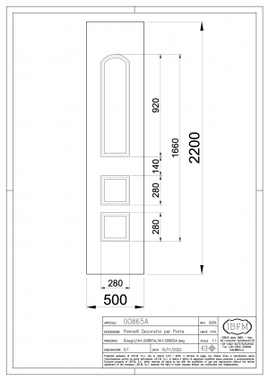 Pannello Prestampato - IBFM