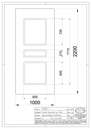 Pannello Prestampato - IBFM