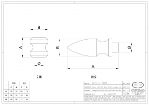Lance e Borchie Decorative - IBFM