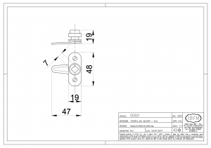 Tavellino per Sportello - IBFM