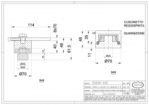 Cardine a Cuscinetti - IBFM