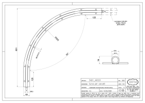 Rotaia Curva per Sistema 3401_ARCO - IBFM