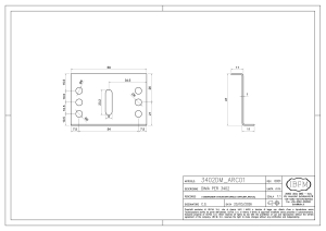Piastra Dima per Ruote per Sistema 3401_ARC0 - IBFM