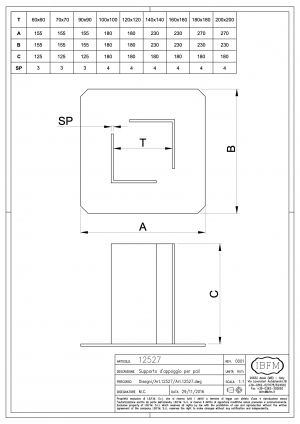 Supporto per Pali - IBFM