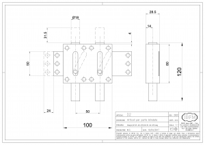 Déviateur Droite - Type Double - IBFM