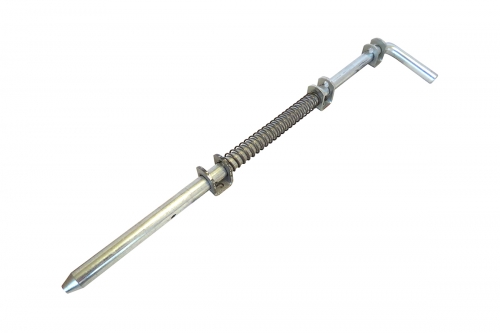 Paletto Rotondo a Corsa Lunga con Molla per Cancelli - IBFM