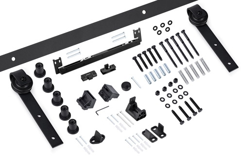 Kit per Porta Scorrevole Stile Rustico - 2 mt - IBFM