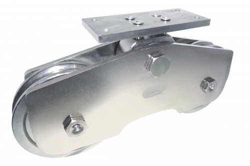 IBFM | Wheel with Central Rocker Arm Support Ø 160 mm. - IBFM