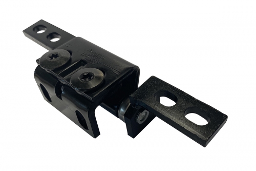 Cerniera 3D a Scomparsa per Cancelli, Profili Tubolari (installazione con Contropiastra o Inserti Rivettati)  - IBFM