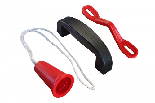 Nylon handle and rope for overhead doors - IBFM